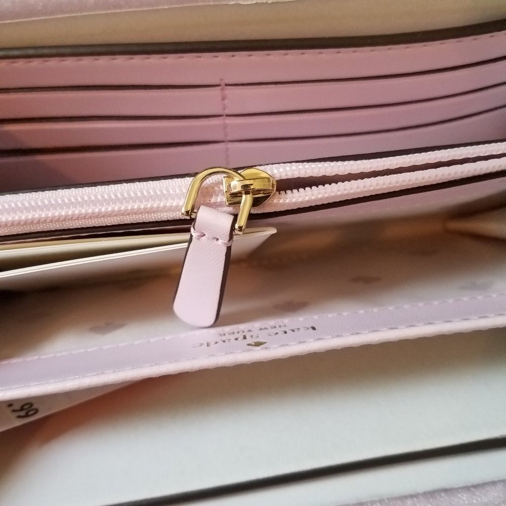 NWT Kate Spade Large Continental Wallet Parrot - Picture 5 of 10